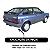 Parachoque Traseiro Vw Gol 87/96 1 Linha-Cinza Escuro - Imagem 5