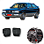 Kit Capa Pedal Freio Embreagem Gol Voyage Parati Quadrado - Imagem 2