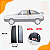 Kit Spoiler Lateral + Frisos + Coluna Gol Gts Quadrado 87/90 - Imagem 8