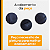 Coluna Aplique Porta Gol Gts 91 92 93 94 Preto Par - Imagem 5