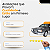Coluna Aplique Porta Gol Gts 91 92 93 94 Preto Par - Imagem 8