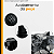 Kit Coifa Manopla Bola Câmbio Sanfona Gol G2 1995 96 97 98 - Imagem 6