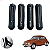 Kit 4 Borrachas Suporte Parachoque Fusca 79 A 94 Guarnição - Imagem 1