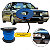 Kit Filete Friso Lateral e Para-choque Azul Gol Parati Voyage - Imagem 5