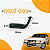 Par De Apoio De Braço Puxador De Porta Gol Gts, Gts, Gls - Preto - Imagem 3