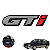 Adesivo Compatível Gol Gti Até 1994 Tampa Porta Malas Prata - Imagem 1