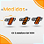 Kit 3 Adesivos Traseiros Para Gol 1000 92 93 94 95 - Imagem 2