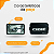 Kit Farol De Milha Retangular Universal Com Capas Cibie Preto - Imagem 4
