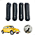 Kit com 4 Pecas Guarnição Borracha Vedação do Suporte do Para-Choque Fusca 1979 1980 1981 a 1999 - Imagem 1