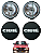 Par Farol Milha Auxiliar Gol Fusca Kombi Capa Preto - Imagem 1