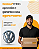 Emblema Logotipo para Grade Frontal Dianteira Brilhante Cromado Volkswagen Gol G2 Bola - Imagem 10