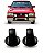 Par Botao Regulagem Retrovisor Gol Voyage Saveiro 87 A 94 - Imagem 1