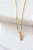 Colar filha • folheado a ouro - Imagem 1