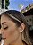 Ear cuff navete • folheado a prata - Imagem 3