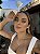 Colar navete • folheado a prata - Imagem 3