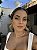 Choker riviera baguete • folheado a ouro - Imagem 1