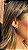 Ear hook  tubo • folheado a prata - Imagem 3