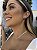 Choker navete cristal • folheado a prata - Imagem 3