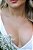 Colar baguetinha V • folheado a ouro - Imagem 3