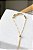 Pulseira cubo • folheado a ouro - Imagem 1