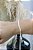 Pulseira fita dupla • folheado a prata - Imagem 1