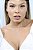 Choker pérola trevo branco • folheado a ouro - Imagem 2