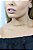 Choker fita dupla • folheado a ouro - Imagem 2