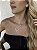 Colar V liso • folheado a ouro - Imagem 3