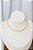 Choker quadrada • folheado a ouro - Imagem 4
