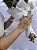 Pulseira trevinho aro • folheado a prata - Imagem 3