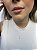 Colar florzinha • folheado a prata - Imagem 2
