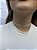 Choker fita brilhos • folheado a prata - Imagem 2