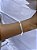 Pulseira fita grossa • folheado a prata - Imagem 1