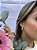 Brinco gota comprida • folheado a prata - Imagem 2