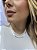 Choker fita grossa • folheado a prata - Imagem 1
