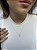Colar trevo mini • folheado a ouro - Imagem 1
