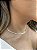 Choker fita gotinhas • folheado a prata - Imagem 1