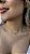 Choker 1 trevo verde • folheado a ouro - Imagem 3