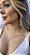 Choker 1 trevo verde • folheado a ouro - Imagem 1