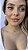 Choker 1 trevo verde • folheado a prata - Imagem 2