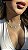 Choker 5 trevo azul acqua • folheado a prata - Imagem 1