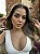 Colar gota cravejada • folheado a prata - Imagem 4