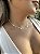 Choker concha pérola • folheado a prata - Imagem 2