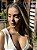 Choker 5 trevo branco • folheado a prata - Imagem 1