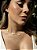 Choker 5 trevo branco • folheado a ouro - Imagem 1