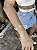 Pulseira trevo branco • folheado a prata - Imagem 2