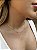 Choker bolinha amassada mini • folheado a ouro - Imagem 1