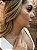 Choker bolinha amassada mini • folheado a ouro - Imagem 2