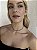 Choker navete verde • folheado a ouro - Imagem 2