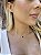 Choker coração preto • folheado a prata - Imagem 3